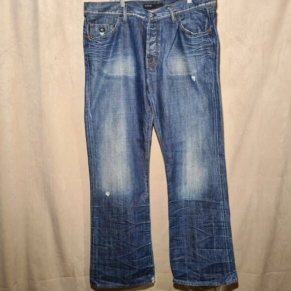 LA DREAMZ Sportswear Men's V-Neck Baseball Jersey Tee Striped Sleeves XL - Picture 6 of 6